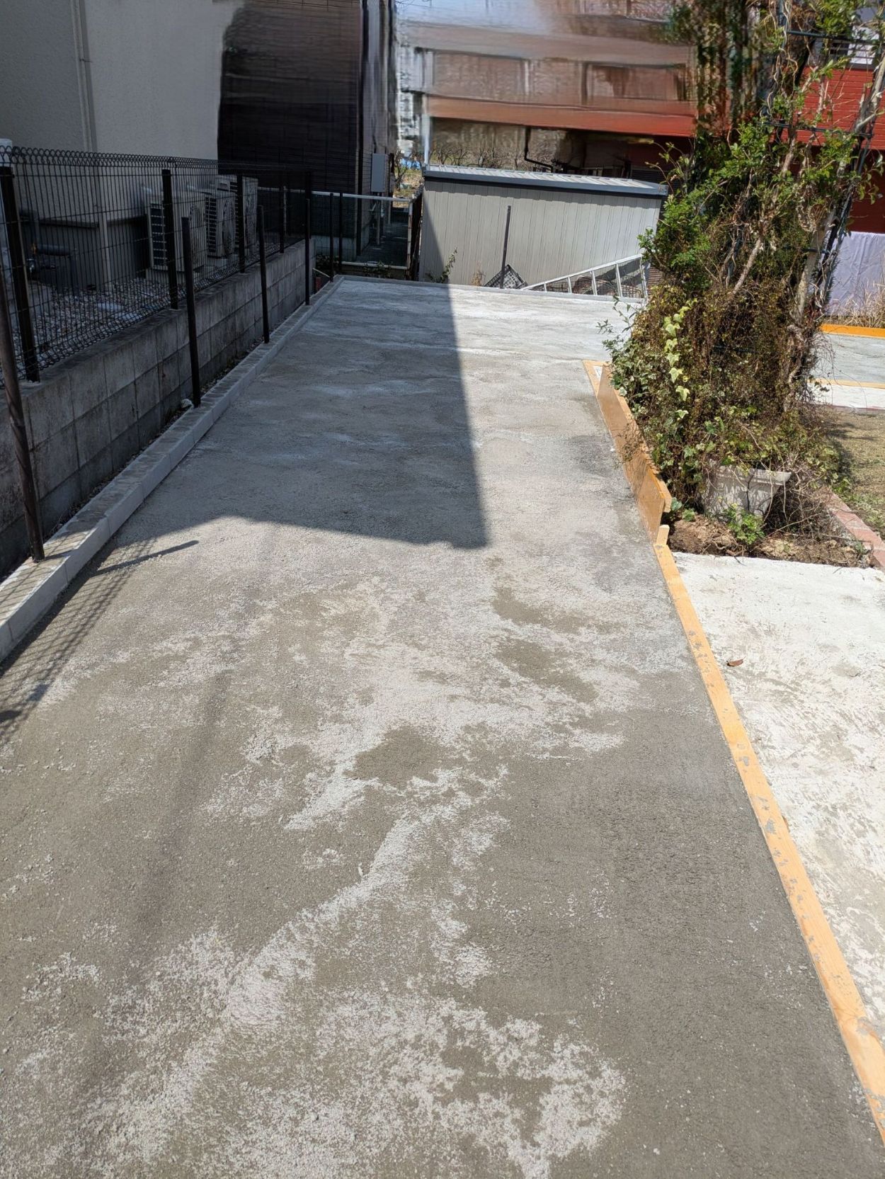 庭タイル敷き工事